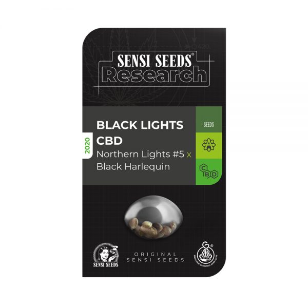 Sensi Seeds Research Black Lights CBD BSS.073 8bxs qt