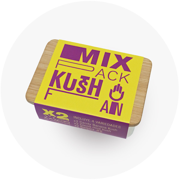 Mix Pack Kush Fan 8 fem BTA.26 MIX KUSH