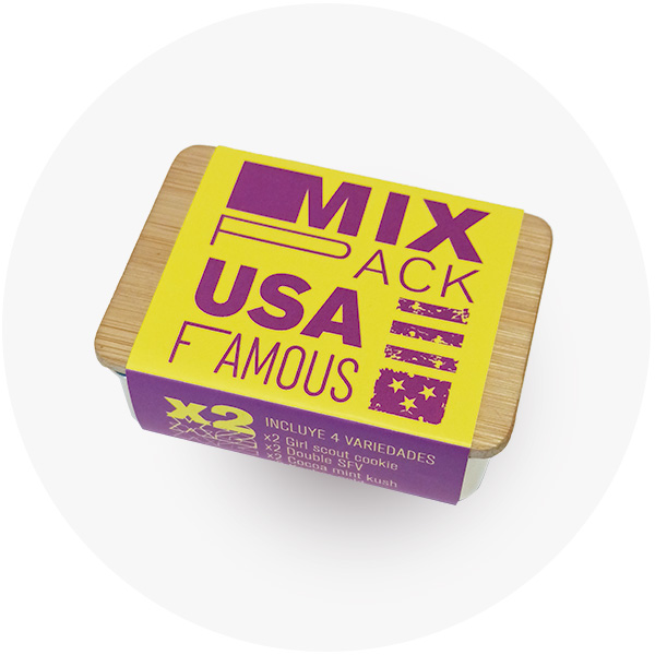 Mix Pack Usa Famous 8 fem BTA.26 MIX USA